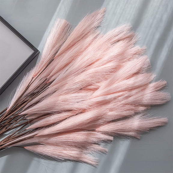 Artificial Pampas Grass Flowers Bouquets For Home Wedding Decoration Diy Party Bedroom Fake Plant Flowers Vase Decorations Reed