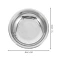 thumbnail image 2 of BESTYASH 6Ud Dipping Bowls De Acero Inoxidable Para Salsas Con Estructura Estable Color Plata, 2 of 7