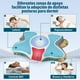 thumbnail image 3 of Almohada Memory Foam, Almohadas Ortopedica Cervical Pueden Aliviar el Dolor, Almohada Ergon¡§?Mica para Personas Que Dormir de Lado, Boca Arriba o Boca Abajo, con Fundas de Almohada, 3 of 6