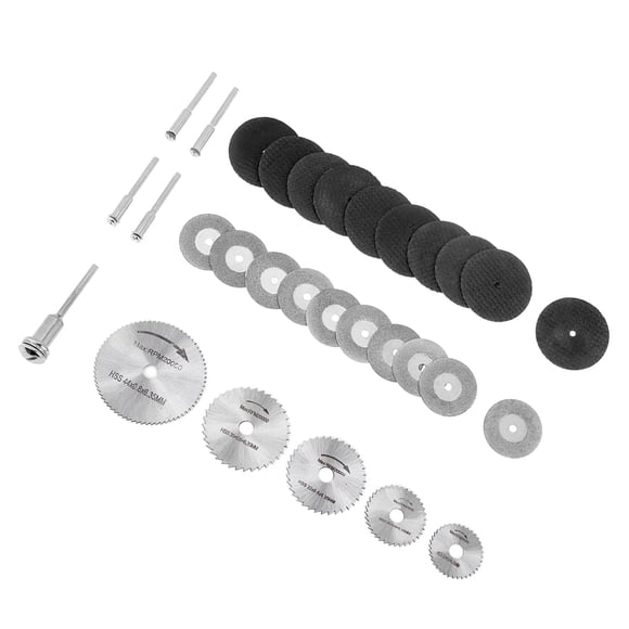 Rueda de corte de sierra Jadeshay 30 piezas HSS Disco de corte circular de diamante A