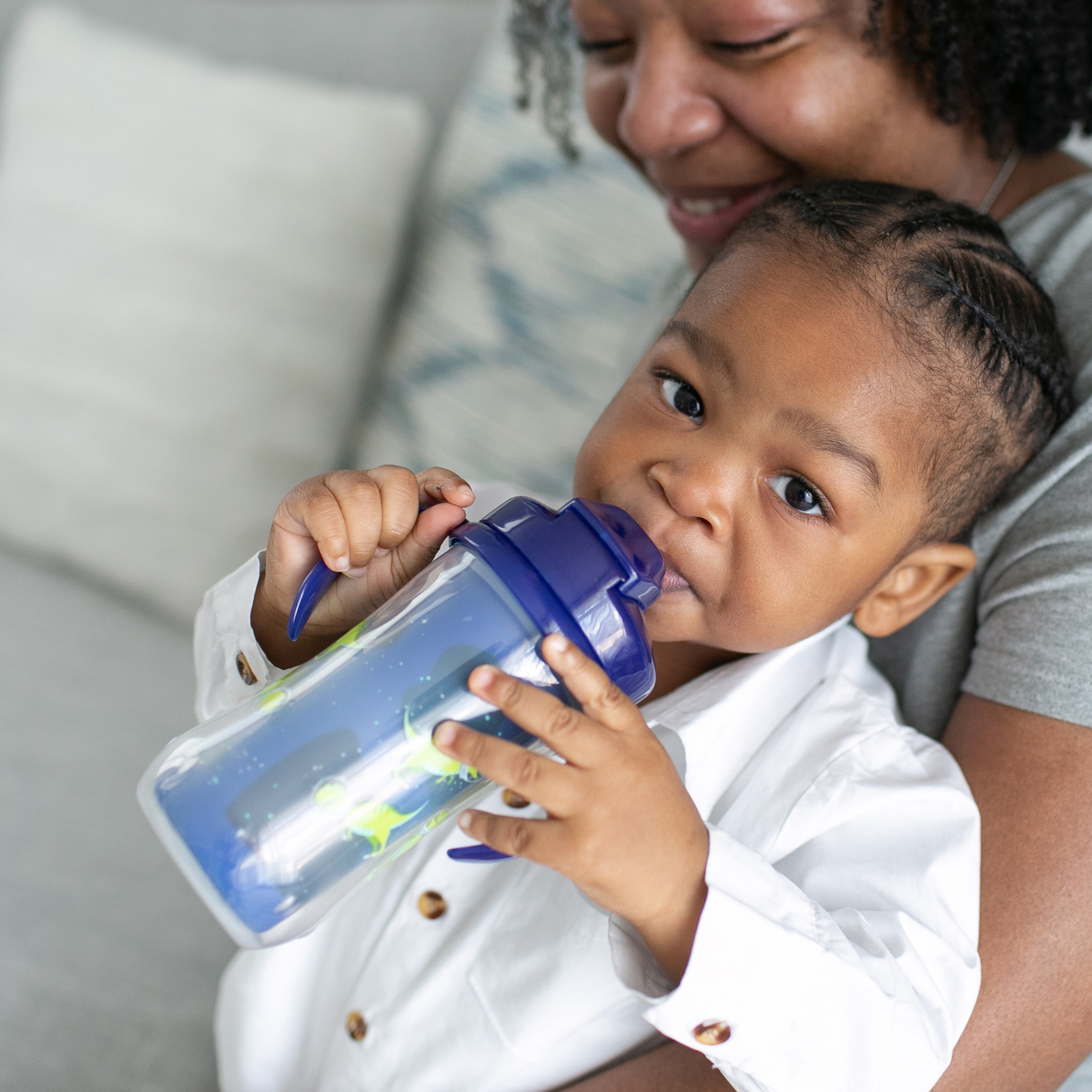 Dr. Brown's Milestones Insulated Sippy Cup with Straw, Blue, 10oz, 2-Pack photo 6