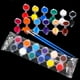 thumbnail image 2 of Juego de pigmentos acrílicos de 3 ml, cometa de yeso, 12 colores, pigmento siamés para niños, pintura de bricolaje, grafiti, pigmento acrílico, 2 of 6