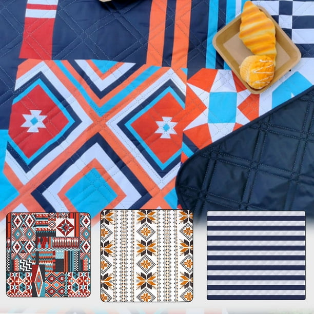 Xihbxyly Oferta Del Dia Esterilla Portátil para Acampar a Prueba de Clima, para Exteriores, para Picnic, Mecánica, Agotadora a Máquina