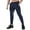 Navy blue, variant on Men's Gym Sweatpants Drawstring Black Running Joggers Trackpants with Zipper Pockets