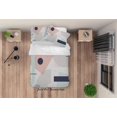 thumbnail image 3 of 3D Abstract Color Geometry Quilt Cover Set Bedding Set Duvet Cover Pillowcases, 3 of 3