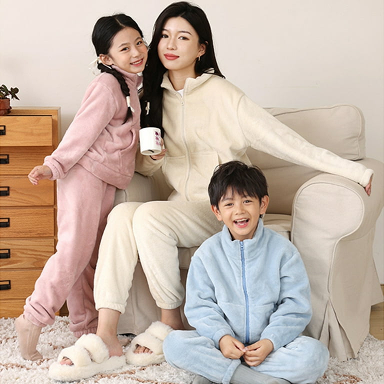 Thick fleece pajamas hotsell