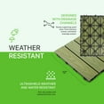 thumbnail image 4 of UltraShield Naturale 1 ft. x 1 ft. Quick Deck Outdoor Composite Deck Tile in Irish Green (10 sq. ft. Per Box), 4 of 7
