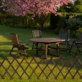 thumbnail image 3 of OULII Brown Plastic Garden Fence for Pet Use Yard Scene Decor  with Delicate Workmanship 79.5 Inch, 3 of 8