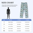thumbnail image 4 of Lsque Cartoon Pirate Print Men's Pajama Pants, Lounge Pant - Comfortable Home Wear,Elastic Waistband, Stylish Design-XX-Large, 4 of 9