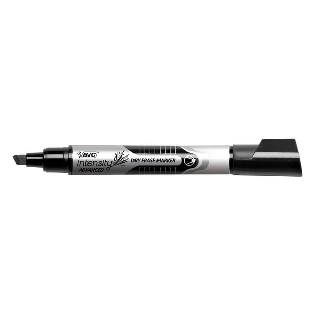 BIC Low Odor and Bold Writing Dry Erase Marker, Chisel Tip, Assorted Colors, 12ct.