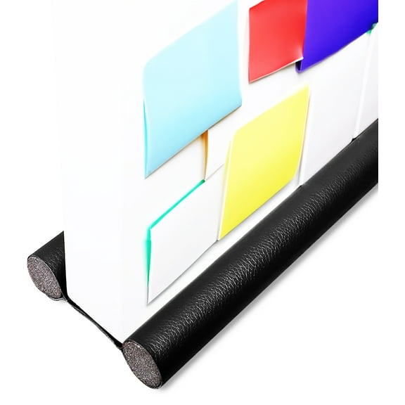 Under Door Draft Stopper Door Sweep Weather Stripping for Door Seal Blocker 24-32 inches for interior doors