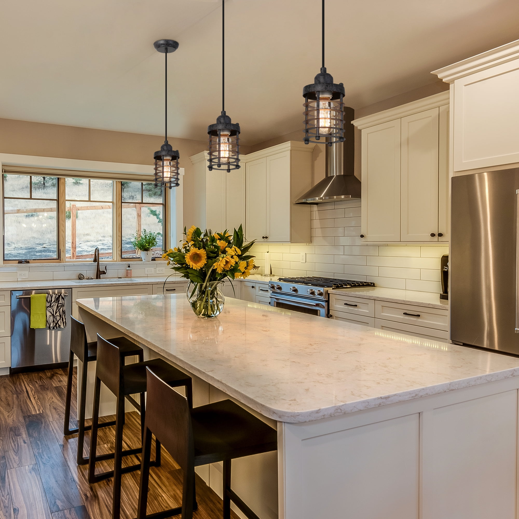 Vintage pendant lighting shop for kitchen island