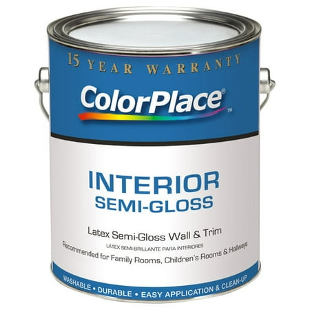 ColorPlace Interior Semi-Gloss Antique Paint, 1 gal
