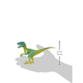 thumbnail image 3 of Schleich Dinosaurs Realistic Velociraptor Figurine with Moving Jaw - Detailed Prehistoric Jurassic Dino Figurine and Toy Truck, Durable for Fun Play for Boys and Girls, Gift for Kids Ages 4+, 3 of 5