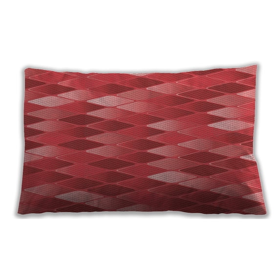 Ahgly Company Indoor Rectangular Contemporary Lumbar Throw Pillow, 13 inch by 19 inch