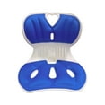 thumbnail image 1 of Milaget Back Support Integrated Molding Chair Posture correction Seat Posture Correction Blue, 1 of 9