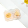 thumbnail image 5 of Unique Bargains 1 Set Contact Lens Case Contact Lens Container Contact Lens Carrier Puppy Style C 2.36"x1.65"x1.1" Orange, 5 of 5