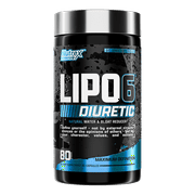 Nutrex Research Lipo 6 Diuretic Water Weight Bloating Relief 80 Water Pills