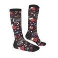 thumbnail image 3 of Balery Merry Christmas Fun Novelty Socks Men'S Women'S Crew Socks Funny Crazy Novelty Socks Quirky And Cool Socks, 3 of 9