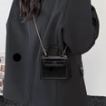 thumbnail image 4 of Yusimy Fashionable Design Women's Shoulder Bag Solid Color Street Trendy Chain Small Square Bag for Daily Use, 4 of 6
