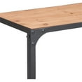 thumbnail image 5 of Serta Overland Side Table Wood and Black Metal, 5 of 11