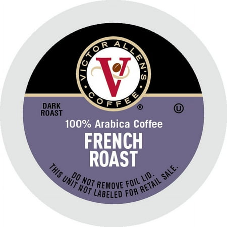 Victor Allen's French Roast K-Cup Coffee Pods, Dark Roast, 30 Count for Keurig 2.0 Brewers