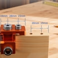 thumbnail image 6 of Drilling Locator for Cabinet Splicing Wood Dowel Camera Jig Set Eccentric Wheel Punching Template For Woodworking, 6 of 11