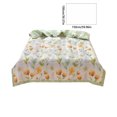 thumbnail image 3 of Ftwytp Summer Washed Cotton Quilt Polyester/Nylon/Spandex Breathable Anti-Clump Machine Washable Students Dorm Travel Car | Thin Core Quilt, Non-Sweat, Summer Cooling Bedding Gift, 3 of 6