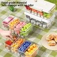 thumbnail image 3 of Yuarrent Caja de refrigeración ABS para acampar, ideal para aventuras al aire libre. Caja de refrigeración helada. Un sabor. Kits de desorden para acampar blanco, 3 of 6