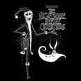thumbnail image 2 of Men's The Nightmare Before Christmas Jack Skellington Sandy Claws Logo  Sweatshirt, 2 of 4
