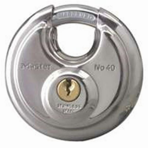 Master Lock 40D Padlock 1.5 Circular Steel