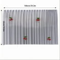 thumbnail image 2 of Air Conditioner Wind Deflector Curtain Elegant Cherry Design Polyester Fabric for Living Room Bedroom and Windows, 2 of 5