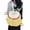 Yellow, variant on Nylon Casual Daypacks, Commuter Backpack with Snap and Adjustable Straps, Small Rucksack Women for Dating