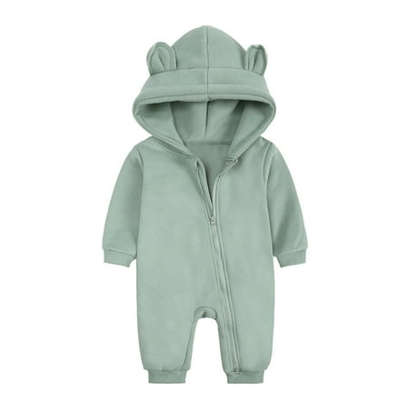

Aayomet Baby Rompers Baby Winter Romper Baby Layette Essentials Giftset Clothing Set 19-Piece Green 3-6 Months