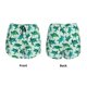 thumbnail image 3 of Balery Green Sea Turtle Pantalones cortos deportivos para mujer con forro y dos bolsillos, elásticos, para entrenamiento, gimnasio, yoga-Medium, 3 of 7