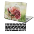 thumbnail image 1 of KSK KAISHEK Hard Case Shell Cover for Old Version MacBook Air 13 inchs 2017-2014/2013//2012/2011/2010 A1466 & A1369 + Black Keyboard Cover, Flower 1516, 1 of 5