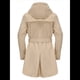 thumbnail image 5 of Chaqueta Impermeable con Capucha Clásica para Mujer, con Cinturón y Cordón para Actividades Al Aire Libre, Cortavientos Albaricoque XL, 5 of 9