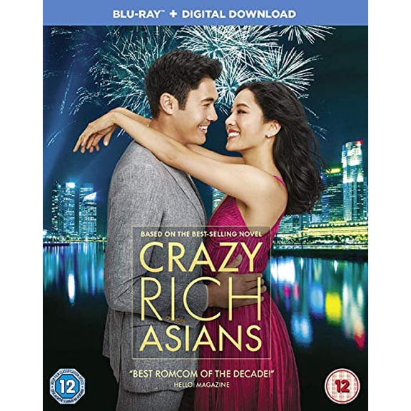 Crazy Rich Asians (2018) (Blu-ray) Awkwafina Chris Pang Constance Wu Gemma Chan Henry Golding