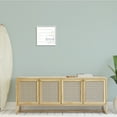 thumbnail image 2 of Stupell Industries Eat Sleep Beach Repeat Phrase White Planked Pattern, 17 x 17, Design by Kim Allen, 2 of 7