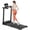 Black4, variant on Folding Treadmill for Home, 3.5HP Quiet Brushless Treadmills with Handle 330 lbs Capacity, 4% Incline, LED Display & APP Control, Compact Foldable Walking Pad for Home Apartment Office