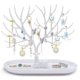 thumbnail image 1 of Tree-shaped jewelry hanger with tray, tree-shaped jewelry holder, jewelry organizer, display holder for necklaces, earrings, bracelets and rings, 1 of 5