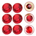 thumbnail image 6 of 240pcs Red Acrylic Rhinestones Vase Filler Shiny Simulation Party Favors Accessory Decor, 6 of 8