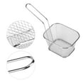 thumbnail image 4 of Metal Fry Baskets, Lightweight Circular Round Fry Baskets, For Chip Shrimps, 4 of 8