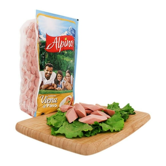 Salchicha de pavo Alpino viena por kilo