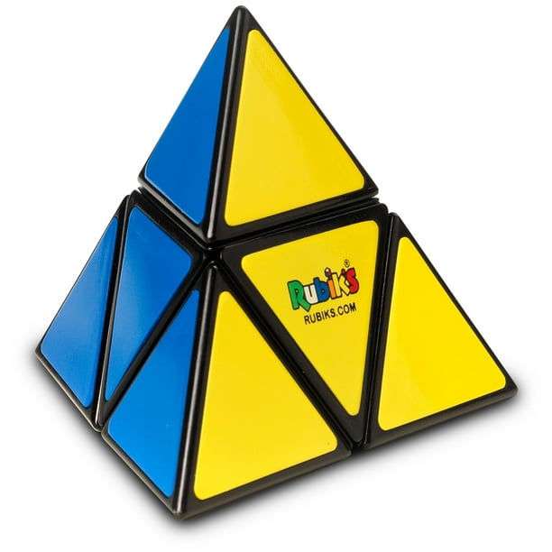 Pirámide de Rubik Rompecabezas de cubos triangulares a juego con el bolsillo de la pirámide de Rubik