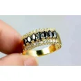 thumbnail image 3 of Women's Engagement Ring 2Ct Oval Cut Simulated Diamond 14K Yellow Gold Plated 925 Silver, 3 of 3
