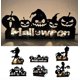 thumbnail image 1 of Candelabro de Esqueleto de Halloween, Decoración de Fiesta Espeluznante, Base de Metal Estable, Adorno Festivo para Festival de Fantasmas, Práctico Portavelas de Té, Centro de Mesa de Comedor con Car, 1 of 4
