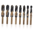 thumbnail image 3 of UPOUART 8-Piece Black Steel Metal Drill Bit Set for Aluminum Alloy, Plastic, and General Purpose Drilling, 3 of 8