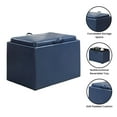 thumbnail image 3 of Convenience Concepts Designs4Comfort Accent Storage Ottoman, 3 of 11