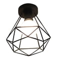 thumbnail image 1 of Lámpara de techo de montaje semi empotrado E27Base Accesorio de techo de jaula Diamante de luz blanca Yuyangstore Luz de techo de montaje semi empotrado, 1 of 4